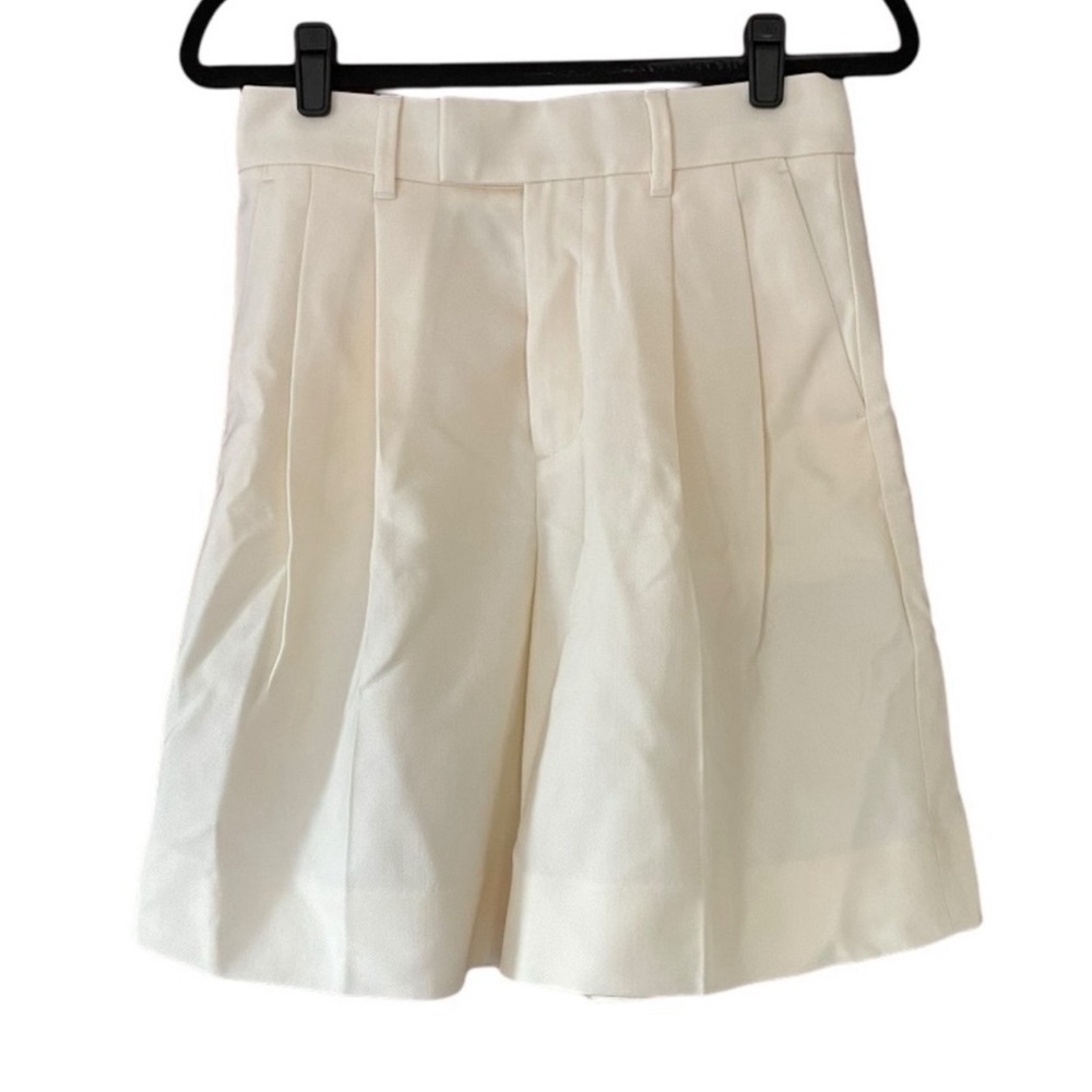 NWT Banana Republic Lido Italian Wool Bermuda Shorts Size 2 Petite 2p